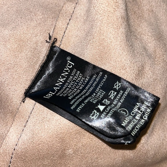 Super soft faux suede jacket blazer • Blank NYC - Picture 5 of 8